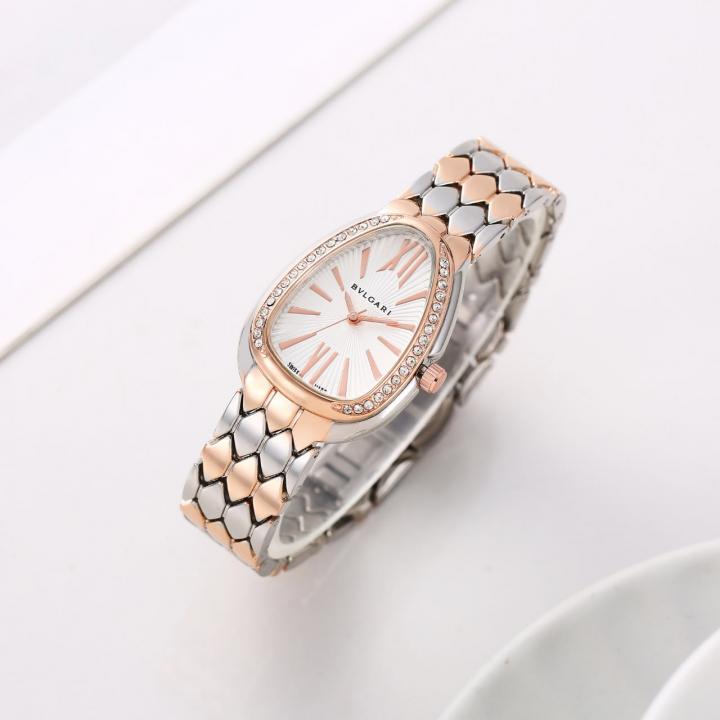Bvl.gari Serpenti Seduttori - J1597 2 ton Copper White
