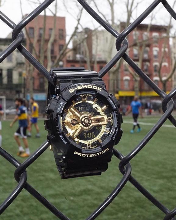 Cas.io G-Shock Ga110 Gold