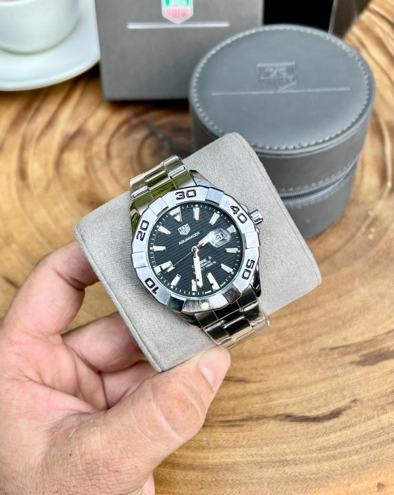 NewTag Heue_r Aquaracer Silver-Black