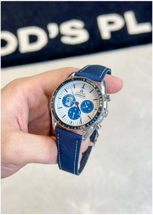 Omeg_a Speedmaster Silver Snoopy