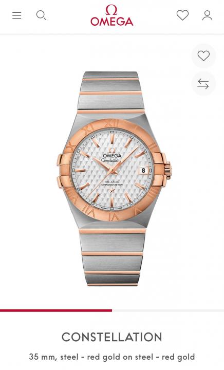 Omeg_a Constellation Co-Axial Chronometer Mens