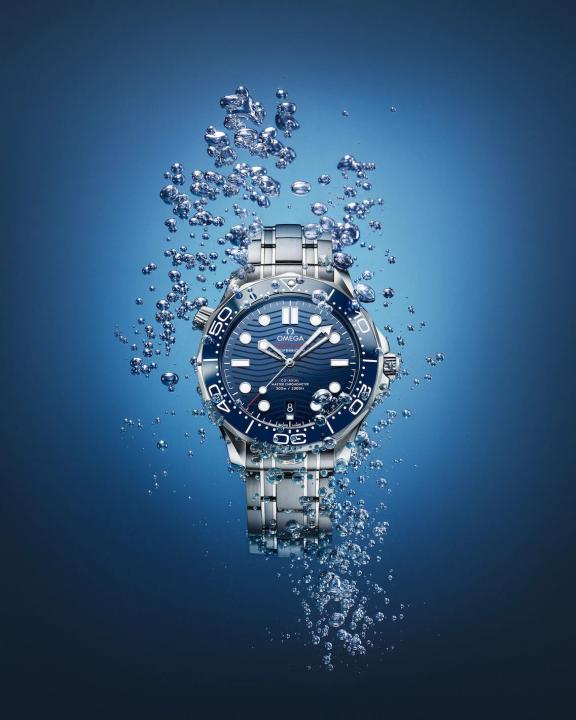 Omeg_a Seamaster Diver 300M Automatic Silver-Blue