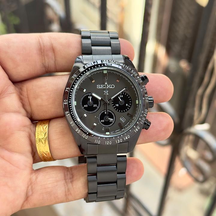 Sei.ko Prospex Speedtimer Chronograph black -grey