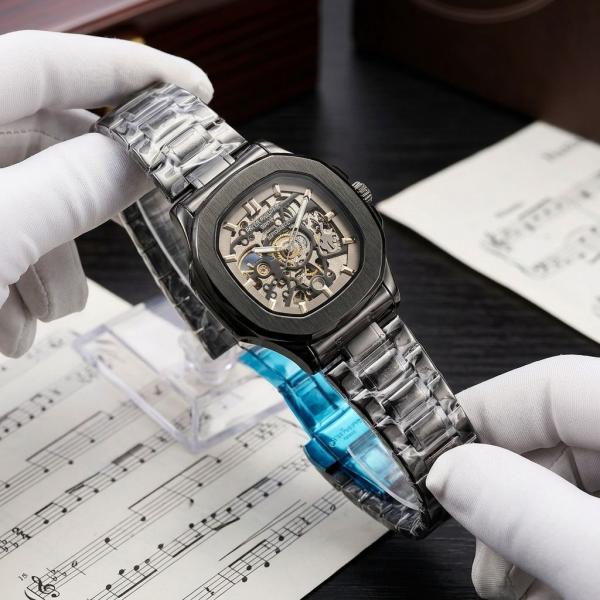 Patek phillipp_e Skeleton Automatic Black