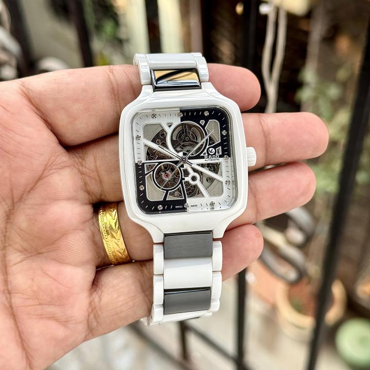 Radd_o True Square Automaticceramic Limited Edition Silver Niddle