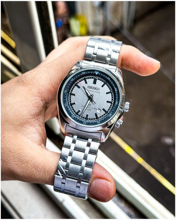 Sei.ko Prospex Speedtimer Con Temporizador Silver-Grey