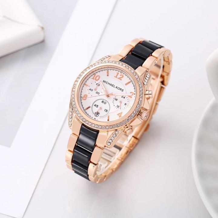 Mich.ael_Kors Blair Glitz Chronograph