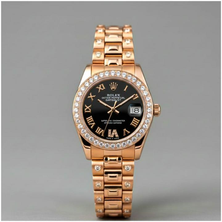 Role_x Oyester Perpetual Date Just Copper-Black