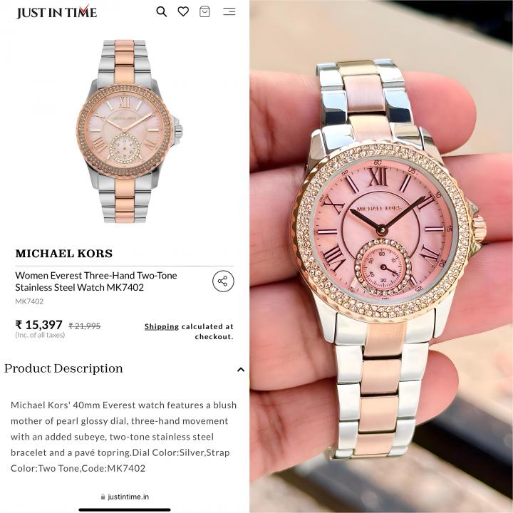 Michae_l Kors Everest 2Ton Pink
