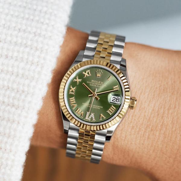 Rolee_x Oyster Perpetual Date Just Ladies