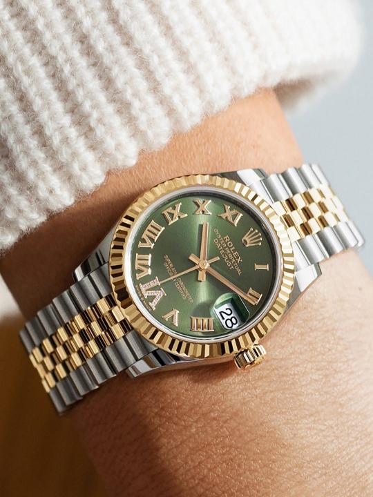 Rolee_x Oyster Perpetual Date Just Ladies
