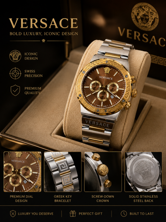 Versace Chain Reaction Dual Tone