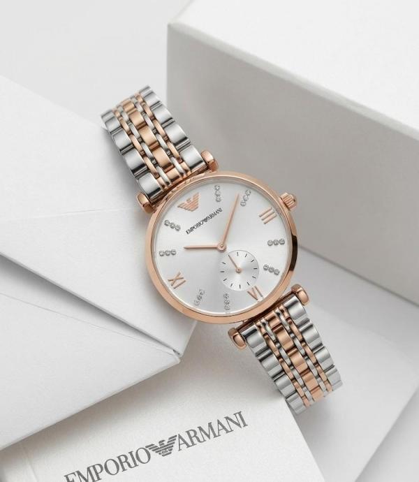 Em.porio Arman_i Classic 2Ton-Copper-White