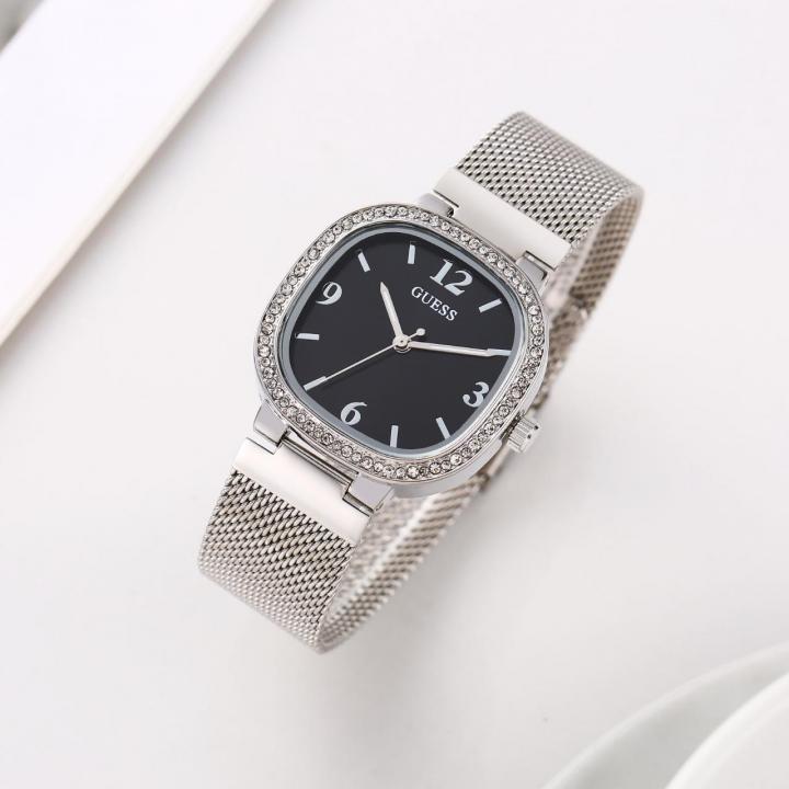 Gue.ss Tapestry Silver Black