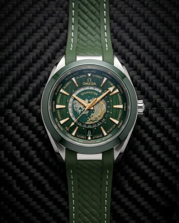 Omeg_a Seamaster Aqua Terra World Map 150M Automatic