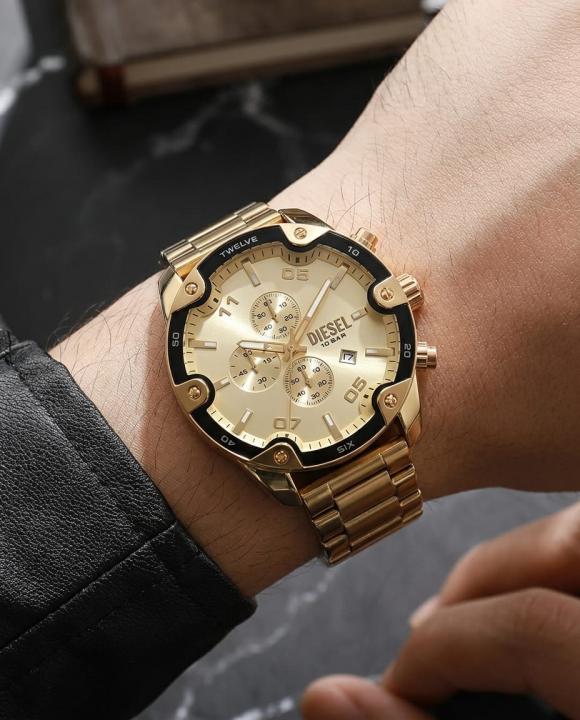Diesee_l Spiked gold & gold
