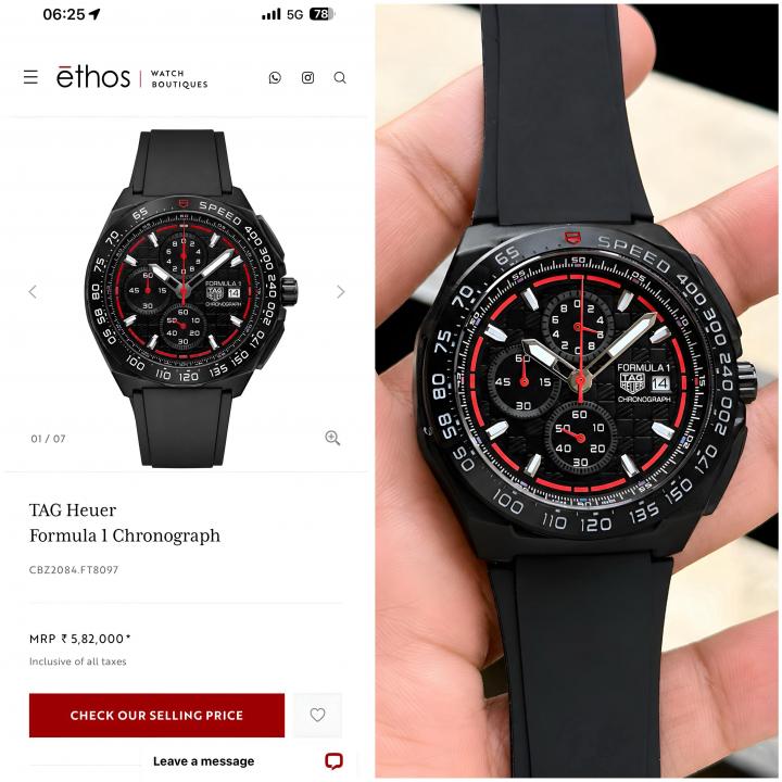 Tag Heue_r Formula 1 Chronograph