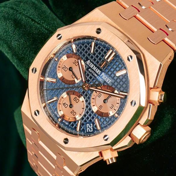 Audemars pigeu_t royal oak chronograph copper