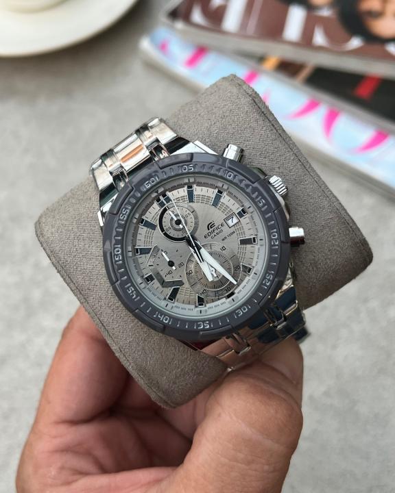 Ca.sio Edifice Efr539 Silver-Grey