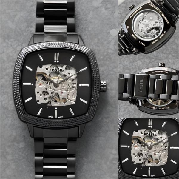 Fossii_l x Nick Jonas Machine Luxe Automatic full black