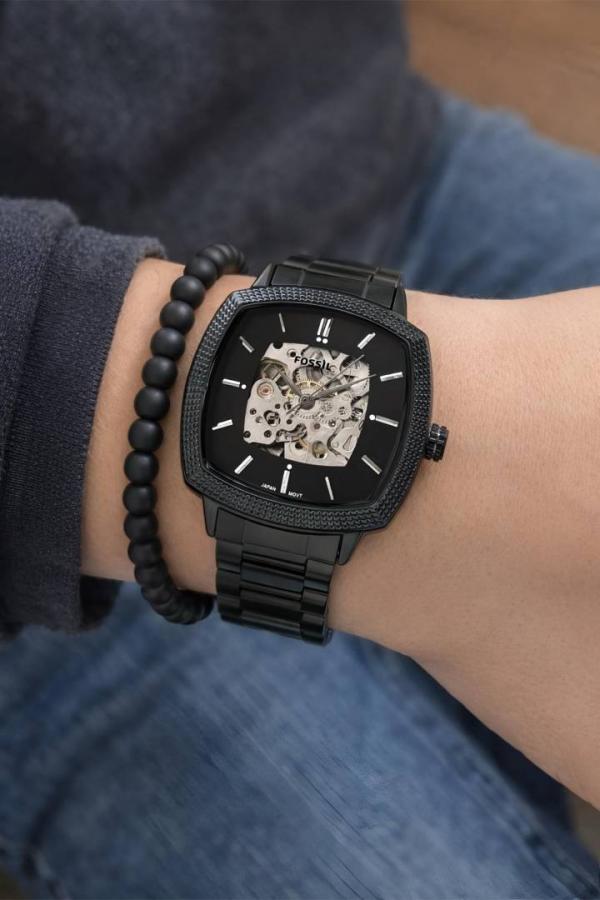 Fossii_l x Nick Jonas Machine Luxe Automatic full black