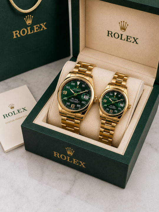 Roleex Date Air-King Couple
