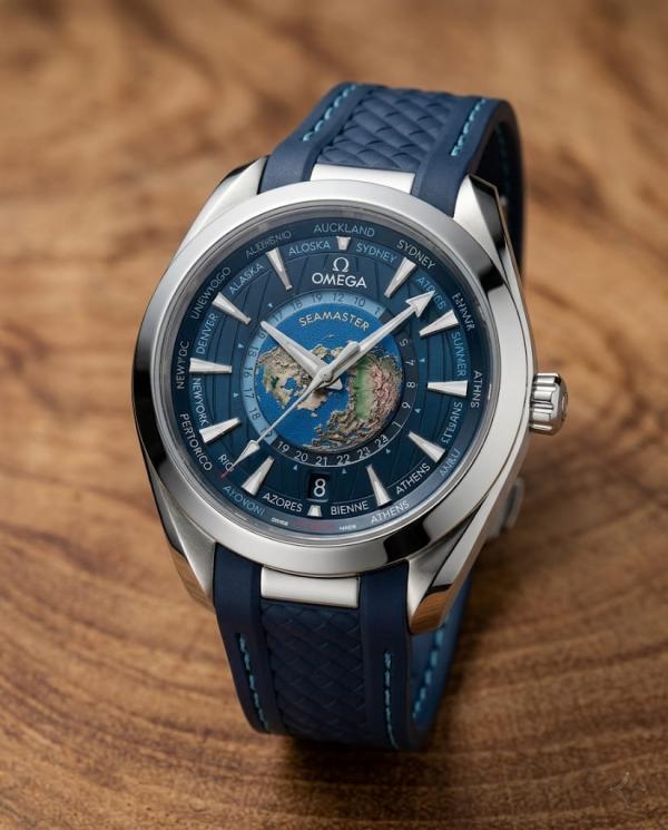 Omeg_a Seamaster Aqua Terra World Map 150M Automatic