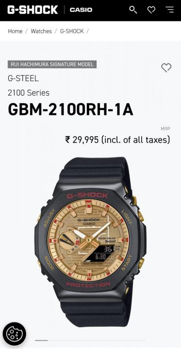 Ca.sio g shock gm2100