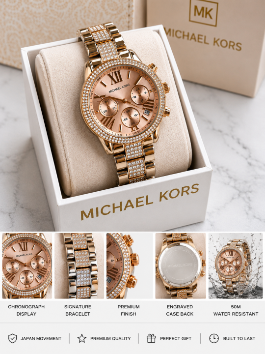 Mic.hael_ Kor_s Ritz Chronograph Mk6324