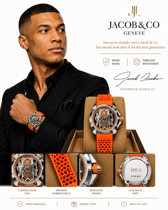 Jacob & Co. Epic X CR7 Flight of CR7
