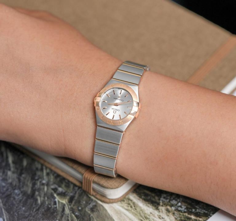 Omeg_a Constellation Sedna 2Ton-Copper-White Womens
