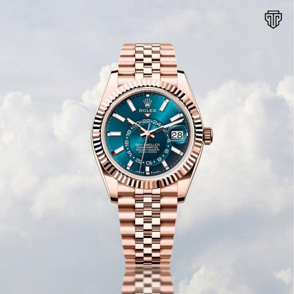 Role_x Oyster Perpetual Sky Dweller Copper-Blue