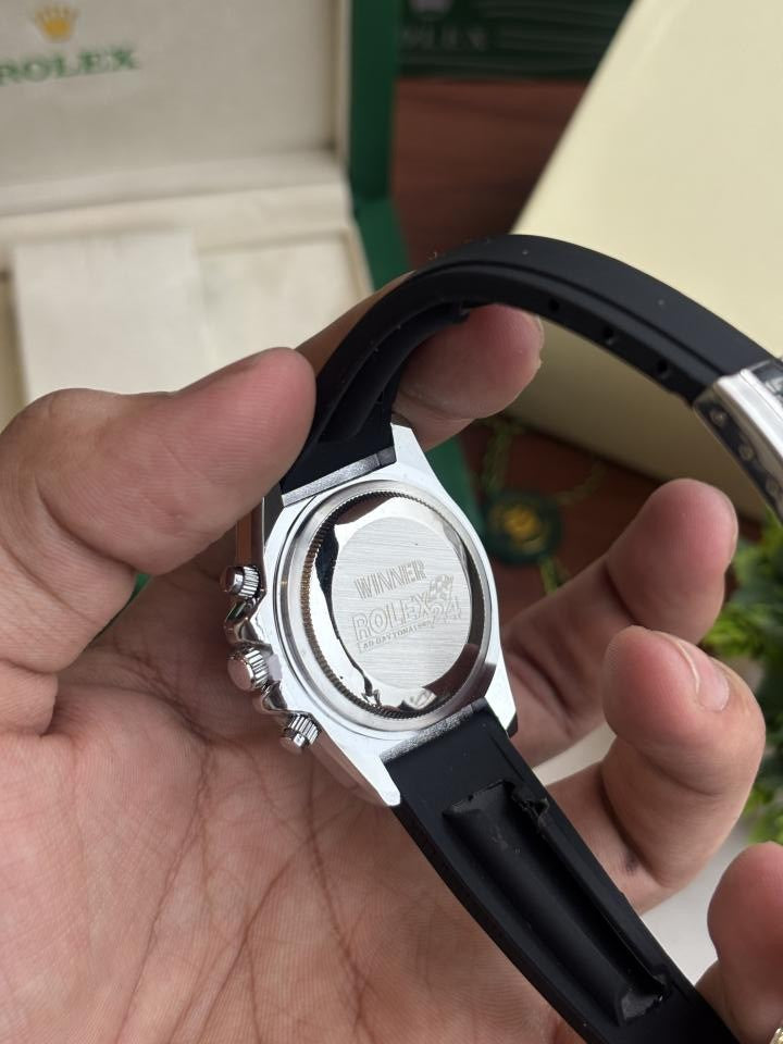 Rolee_x Daytona OysterFlex Eye Of Tiger Silver