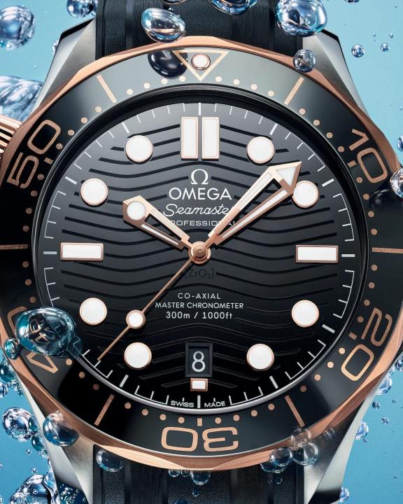 Omeg_a Seamaster Diver 300M Automatic Black-Copper-Black
