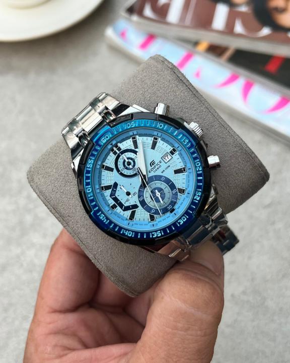 Ca.sio Edifice Efr539 Silver-Tiffny