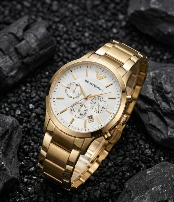 Em.porio Arman_i Classic Gold-White