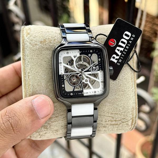 Rad_o True Square Automaticceramic Limited Edition Silver Niddle