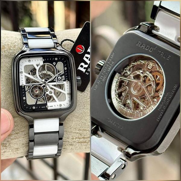 Rad_o True Square Automaticceramic Limited Edition Silver Niddle