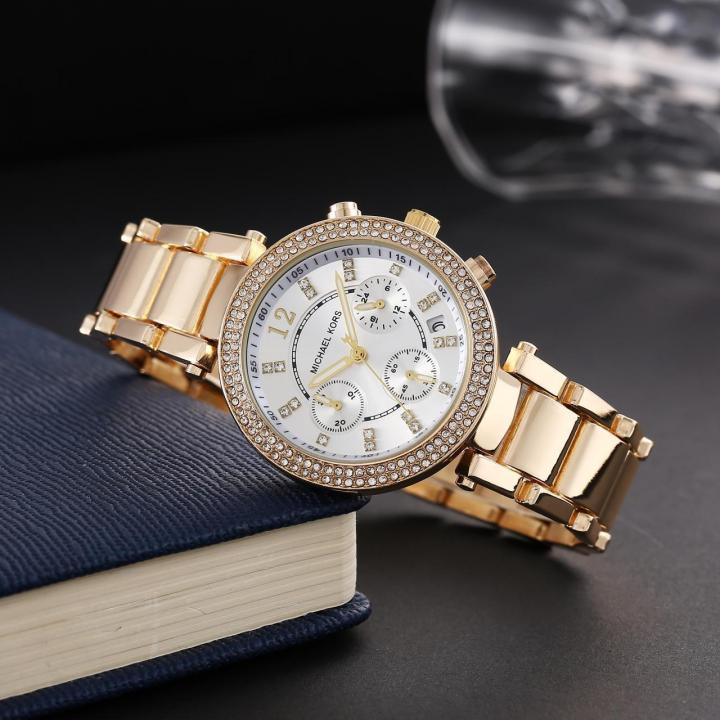 Mi.chael_Kors Parker Gold-White