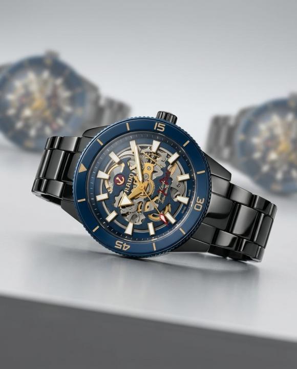 Rad_o Captain Cook HighTech Automatic Black-Blue-Gold