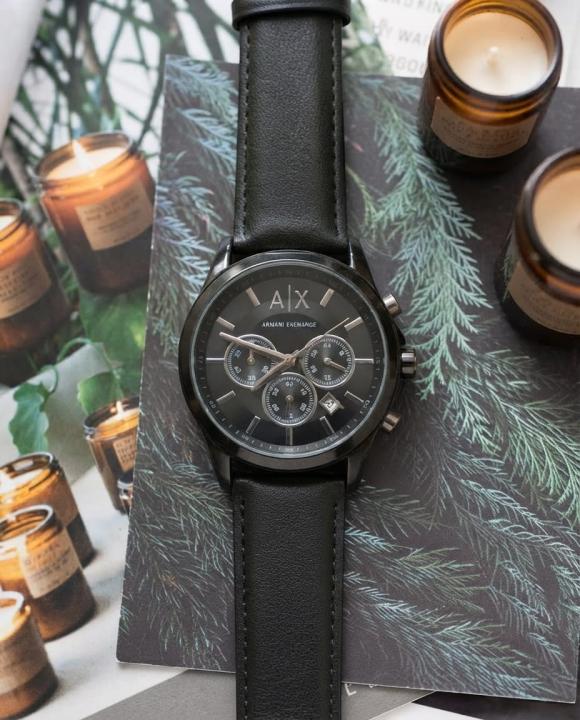 Armann_i Exchange Gunmetal Leather J1046
