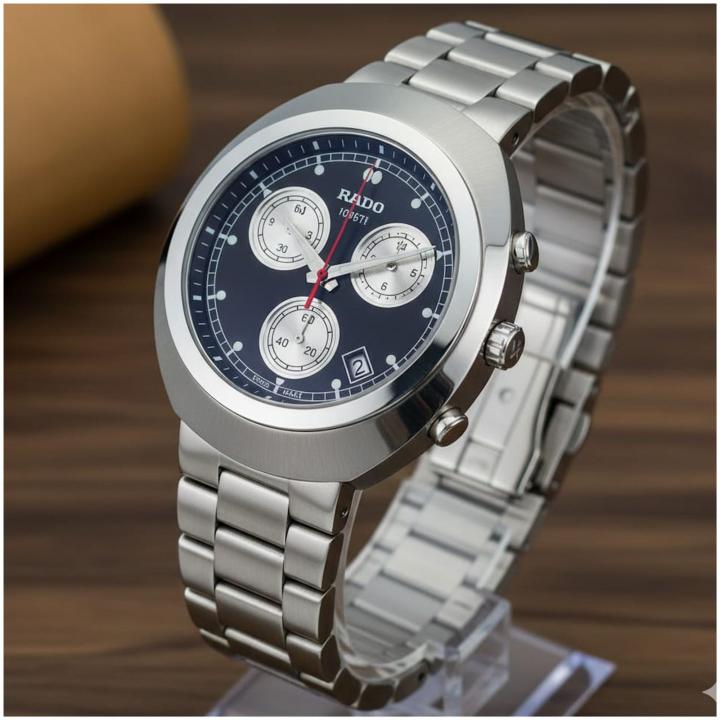 Rad_o chronometer 100m Silver Black - J1741