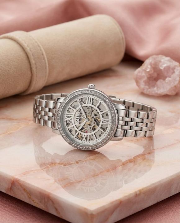 Fossii_l Delphi Automatic full silver