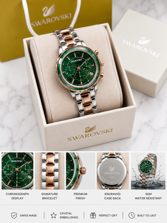 swarovskki Chronograp matrix Lady