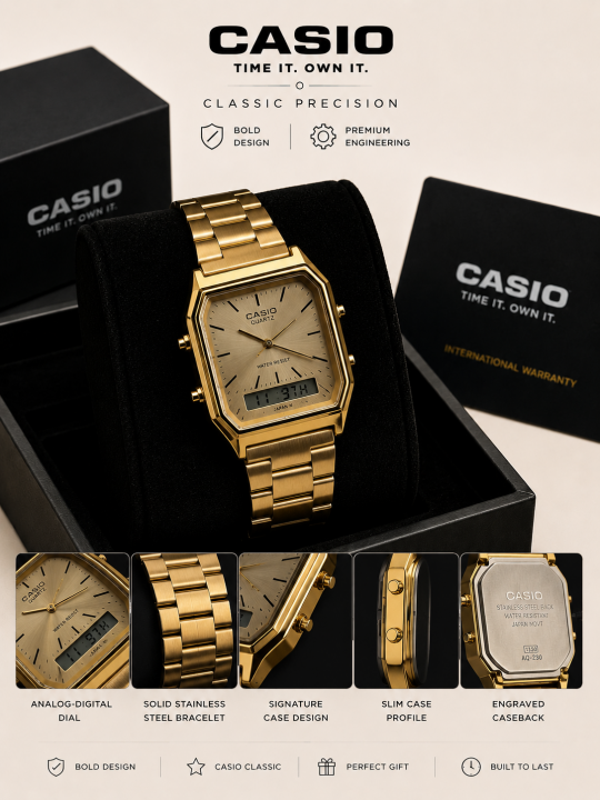 Ca.sio Vintage AD270 AQ-230A-2A1MQYDF