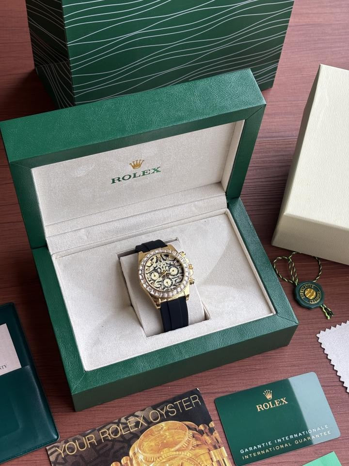 Rolee_x Daytona Oysterflex Eye Of Tiger