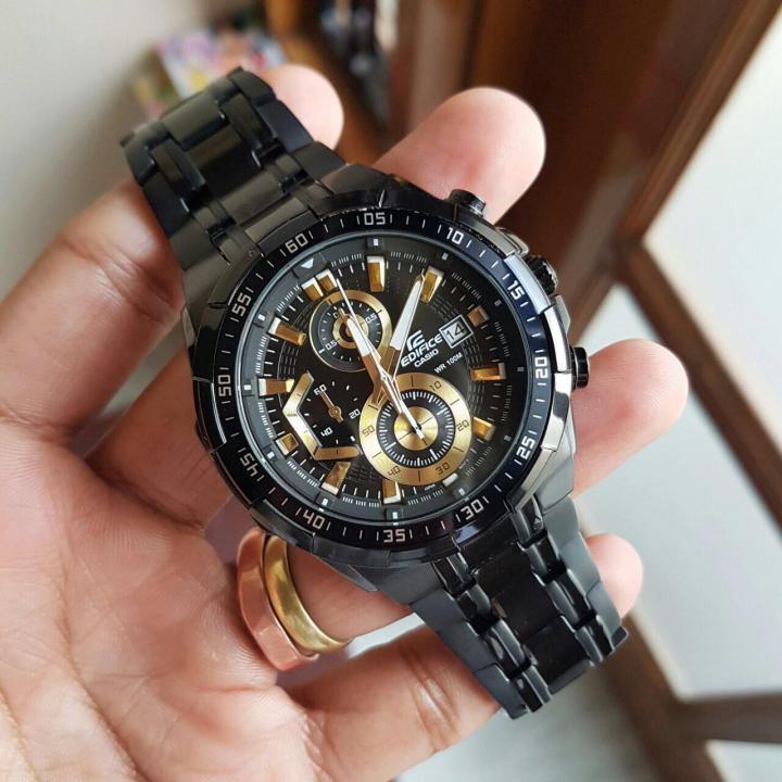 Ca.sio Edifice Efr539 Black-Gold