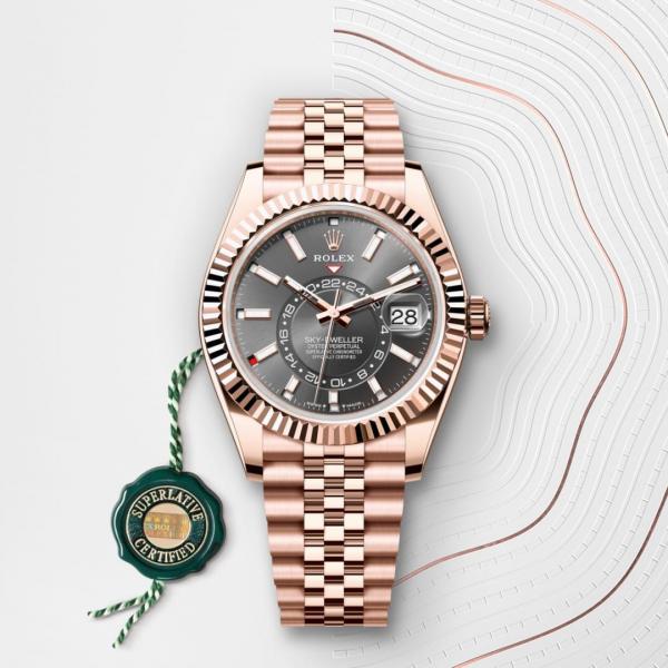 Role_x Oyster Perpetual Sky Dweller Copper-Grey