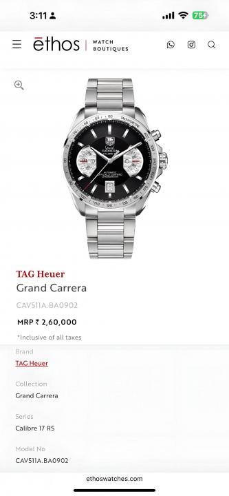 Tag Heue_r carrera caliber 17