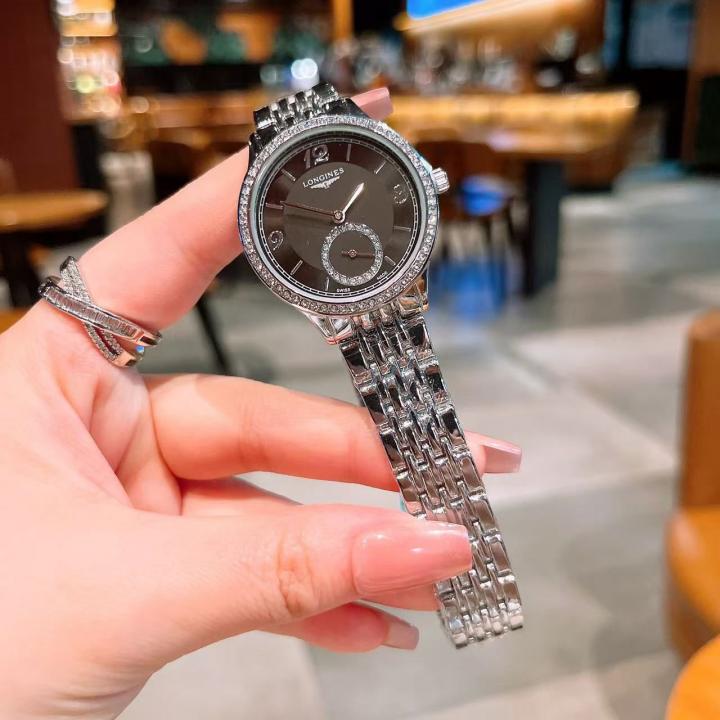 Longine_s Heritage Classic Silver-Black